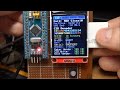 Portable  SD card tester and CID analyzer with STM32 and ST7735 LCD