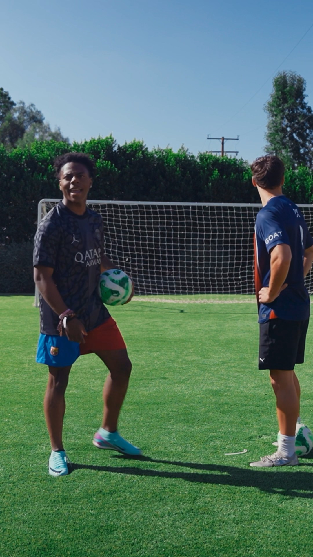 Football Challenges with GOAT goat.app.link/speed