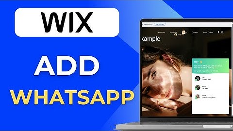 How To Add WhatsApp To Wix Website 2025  (Wix WhatsApp Integration)