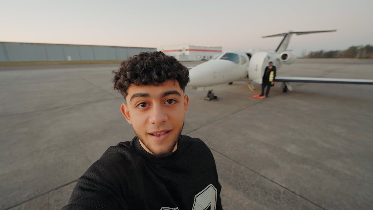 i took a private jet to switzerland with the boys cuz I was bored