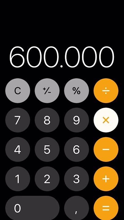 Gak Bisa Kelewatan. Hitung Persen pake Kalkulator. #shorts #fyp #viral