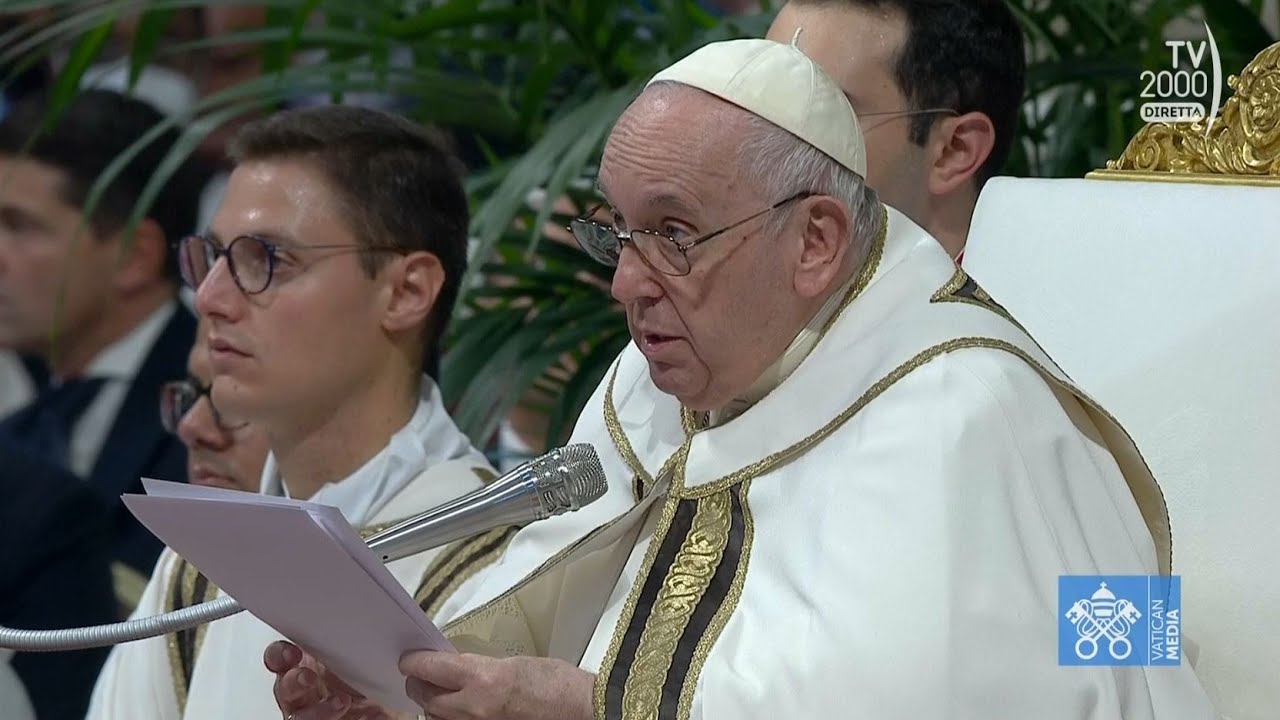L'omelia di Papa Francesco, durante la messa per i 60 anni dall