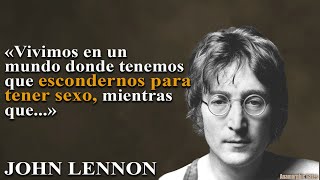 John Lennon Las MEJORES FRASES del genio de liverpool!!! Citas Sublimes que te haran pensar...