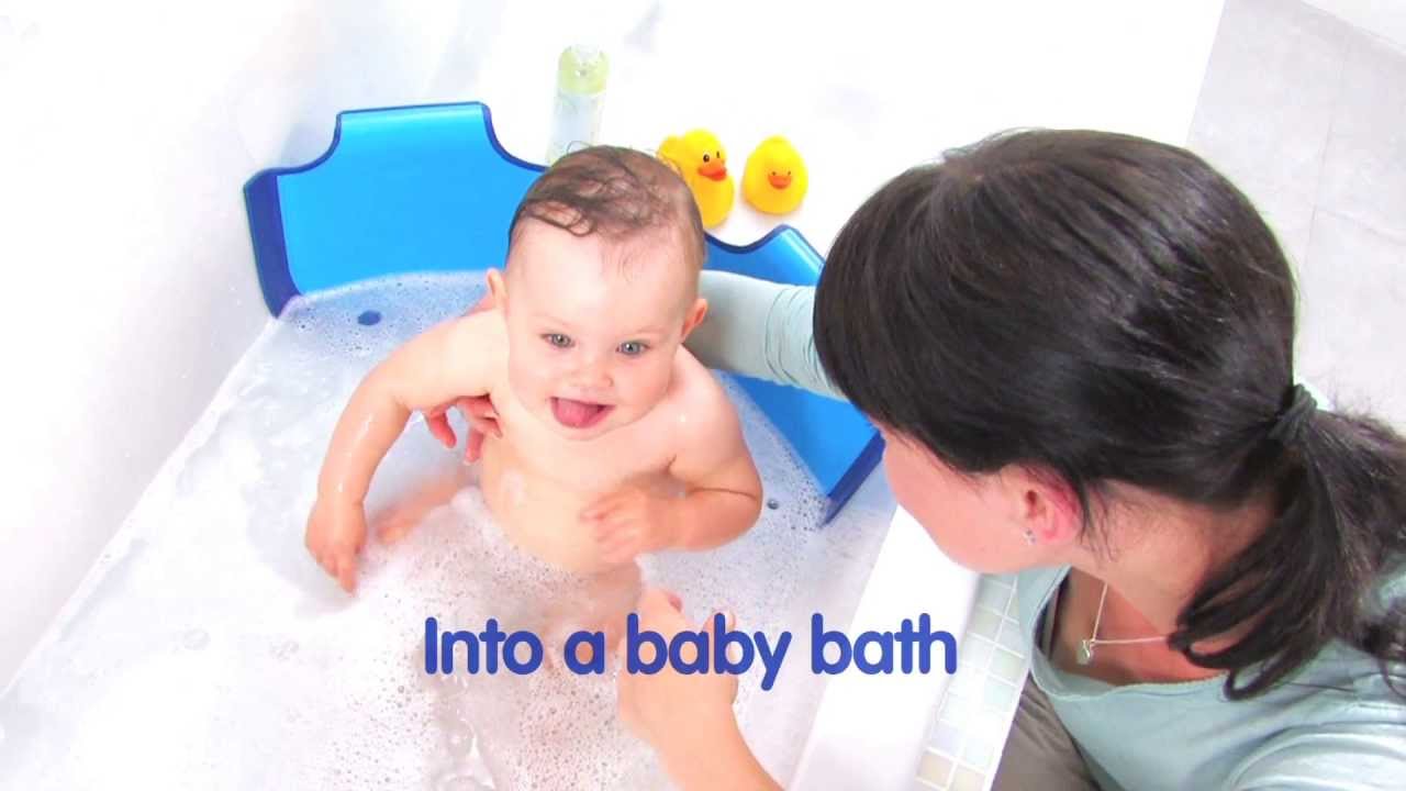 Réducteur de baignoire BATHWATER BARRIER de BABYDAM YouTube
