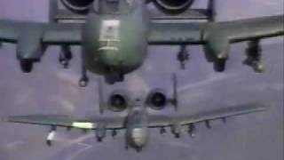 A- 10 Thunderbolt II  (Warthog) - Dropping Bombs