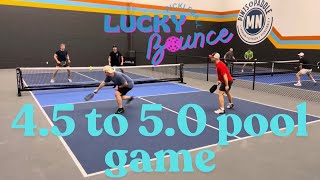 4.5 to 5.0 men’s￼, sweetheart slam tournament Pints & Paddles February 2025 ￼