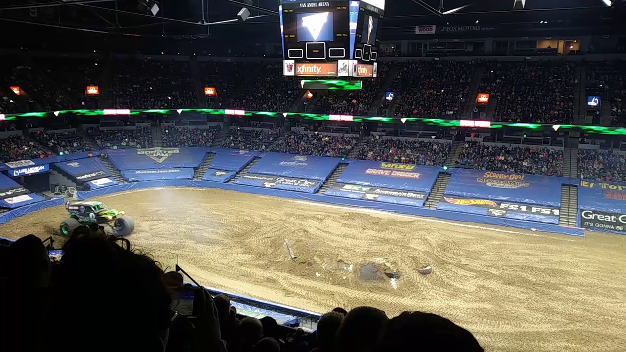 Monster jam 2018. Grand rapids, MI YouTube