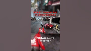 GTA 6™ Concept But in Unreal Engine 5 #2 #shorts #gta6 #unrealengine5