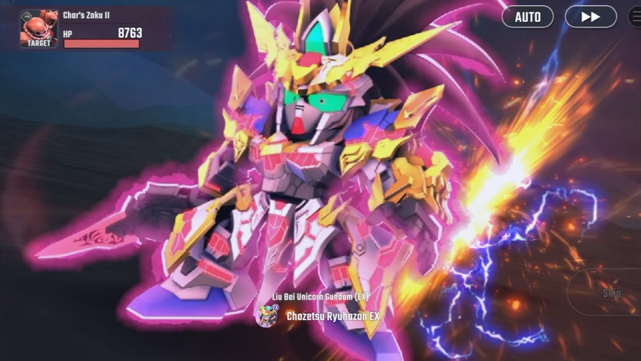 SD Gundam G Generation Eternal ~Liu Bei Unicorn Gundam EX All