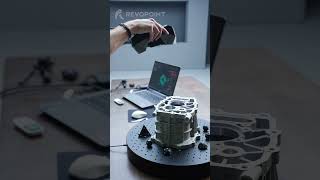 From Part to 3D Model in Minutes: Gearbox Housing Scan | MetroY Pro #Revopoint