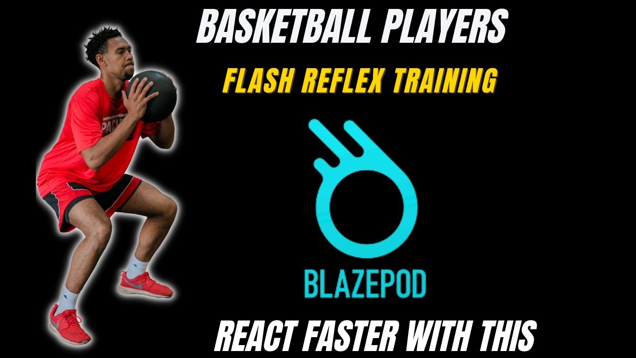BASKETBALL PLAYERS TRAINING WITH BLAZEPOD SYSTEM | EASY!!! 