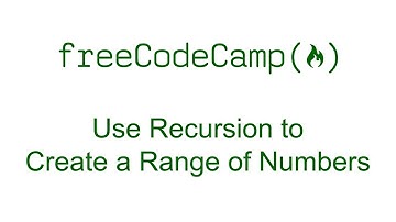 Use Recursion to Create a Range of Numbers
