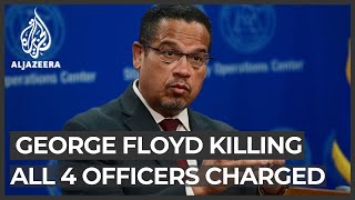 Floyd death: Three more officers charged; Chauvin charge upgraded