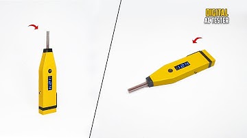 How to Make Wireless AC Voltage Detector at home - Rechargeable Current Detector - Xack Projects