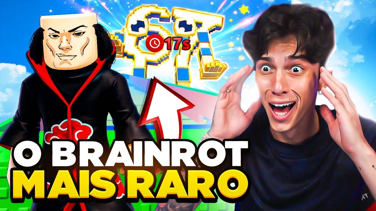 Peguei o DIVINO mais Raro do Tsunami Brainrot no Roblox