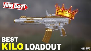 NEW BEST Kilo 141 Gunsmith in codmobile br🔥KILO 141 LOADOUT IN CODM BR | Best Sensitivity settings✅