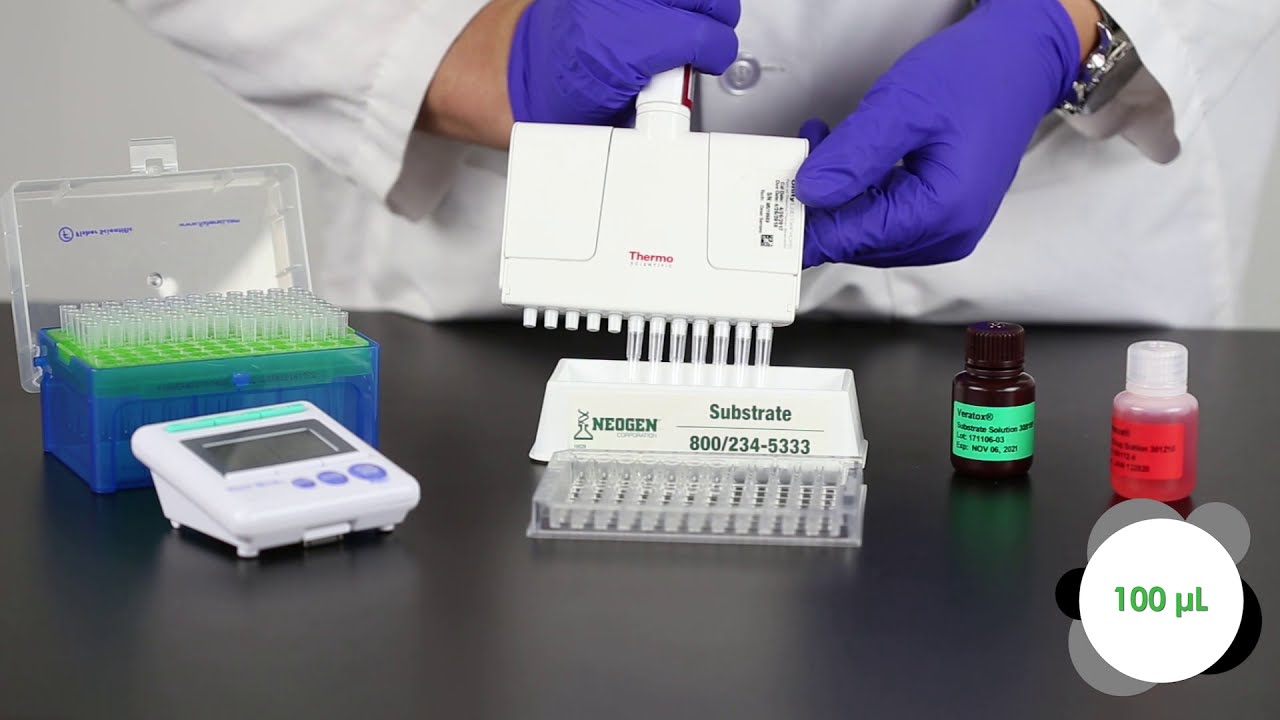 dairy cow Veratox® Food Allergens — Veratox assay procedure