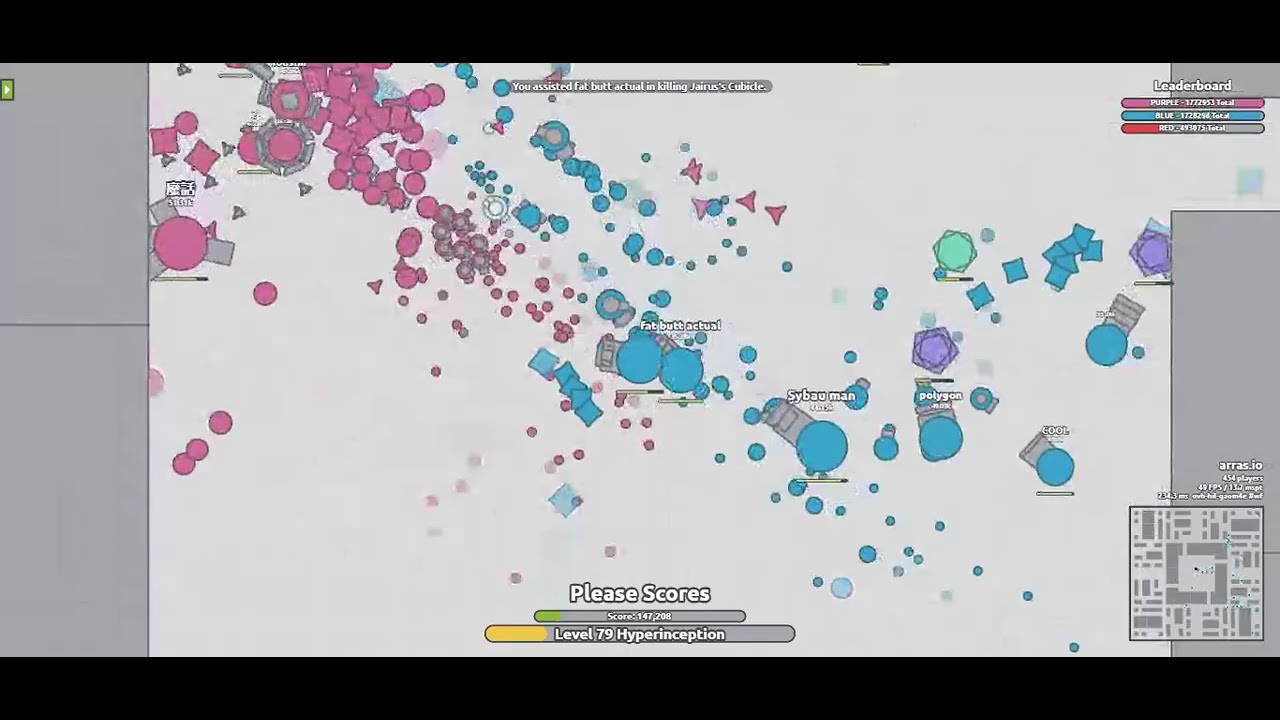 Eternal fight elimination | Arras.io