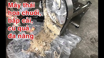 Máy bào thái hoa chuối, bắp chuối mini, thái salad bắp cải, thái rau củ quả