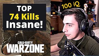 Shroud Warzone Best 74 Kills Compilation | COD Warzone #1