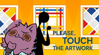 【Please, Touch The Artwork】不要問為什麼我視線不在畫作上，問就是藝術