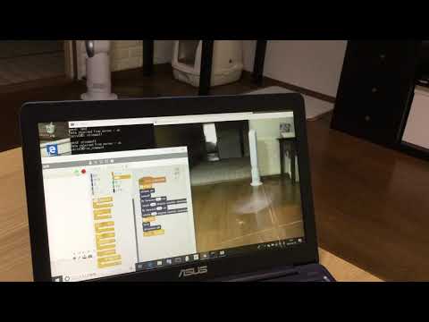 ScratchでTello EDUの映像をWindowsに取り込み成功です！
