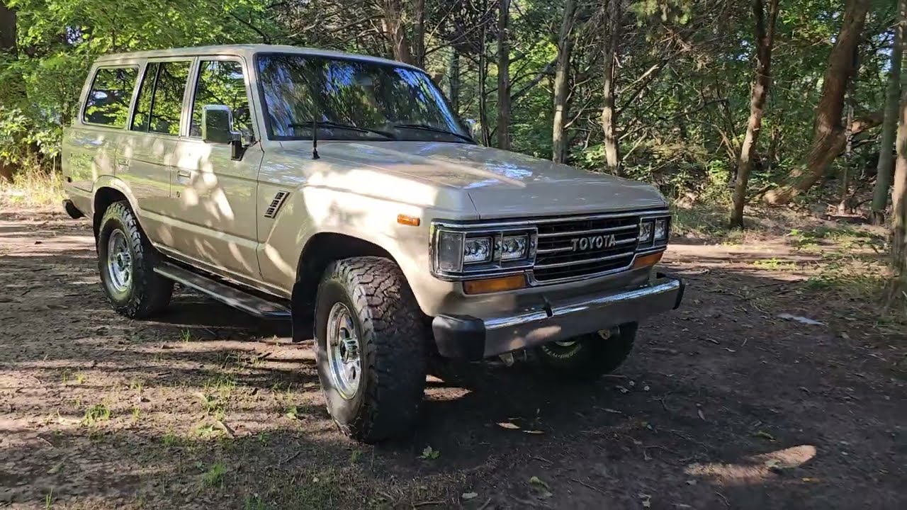 1989 Toyota Land Cruiser FJ62 — Complete Restoration - YouTube