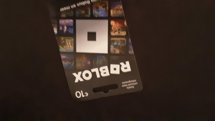 How to redeem a roblox gift card Code in 2023