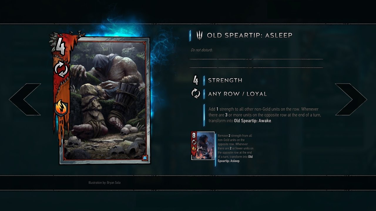 Old Speartip - Gwent Closed Beta