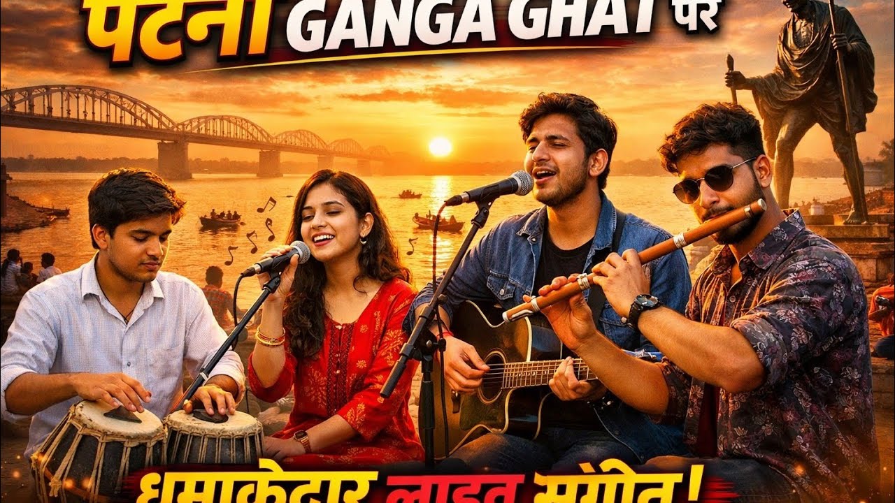 Gana ghat music play ⏯️ with students 