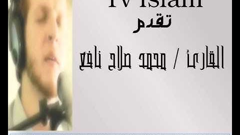 سورة نوح محمد صلاح نافع تلاوة عطرة عالية الجودة   Surat Nooh Vois Mahmed Slah Nafa Solemn