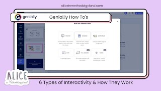 Genial.ly - 6 Types of Interactivity & How They Work