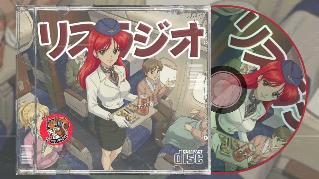 Japanese 80s Flight Music (機内BGM) — City Pop Instrumental for Relaxing / Study / Travel