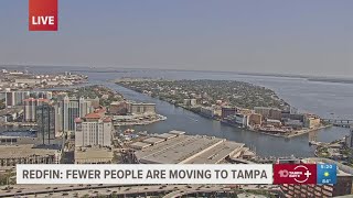 Fewer people are moving to Tampa report says