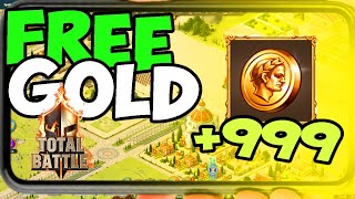 How To Get GOLD For FREE in Total Battle! (New Glitch)