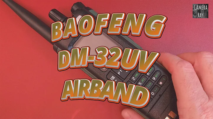 How to Scan Only Airband Channels on Baofeng DM-32UV Radio