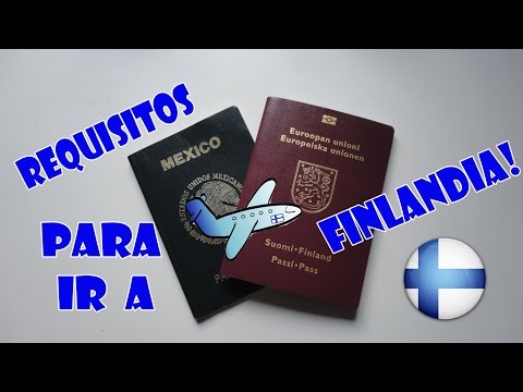 Video: Qué Documentos Se Necesitan Para Una Visa Finlandesa