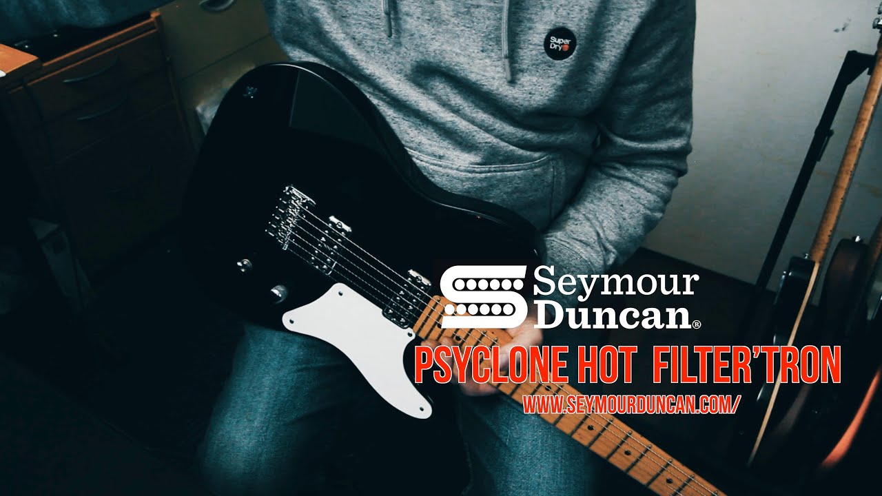 Seymour Duncan: Psyclone™ Hot Filter'Tron Pickups - Funk Jam - YouTube