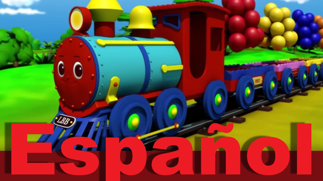 El tren de colores | Canciones infantiles | LittleBabyBum - YouTube