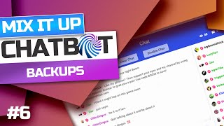 MixItUp Twitch Chatbot Komplettkurs 2021: #06 Automatische Backups