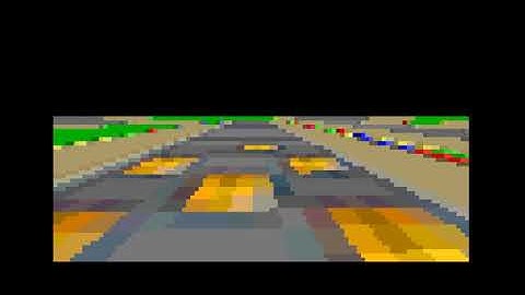 Amiga Mode 7 test (Copper Chunky)