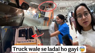 Truck waale se panga le liya 😰😰 | Worst road traffic 