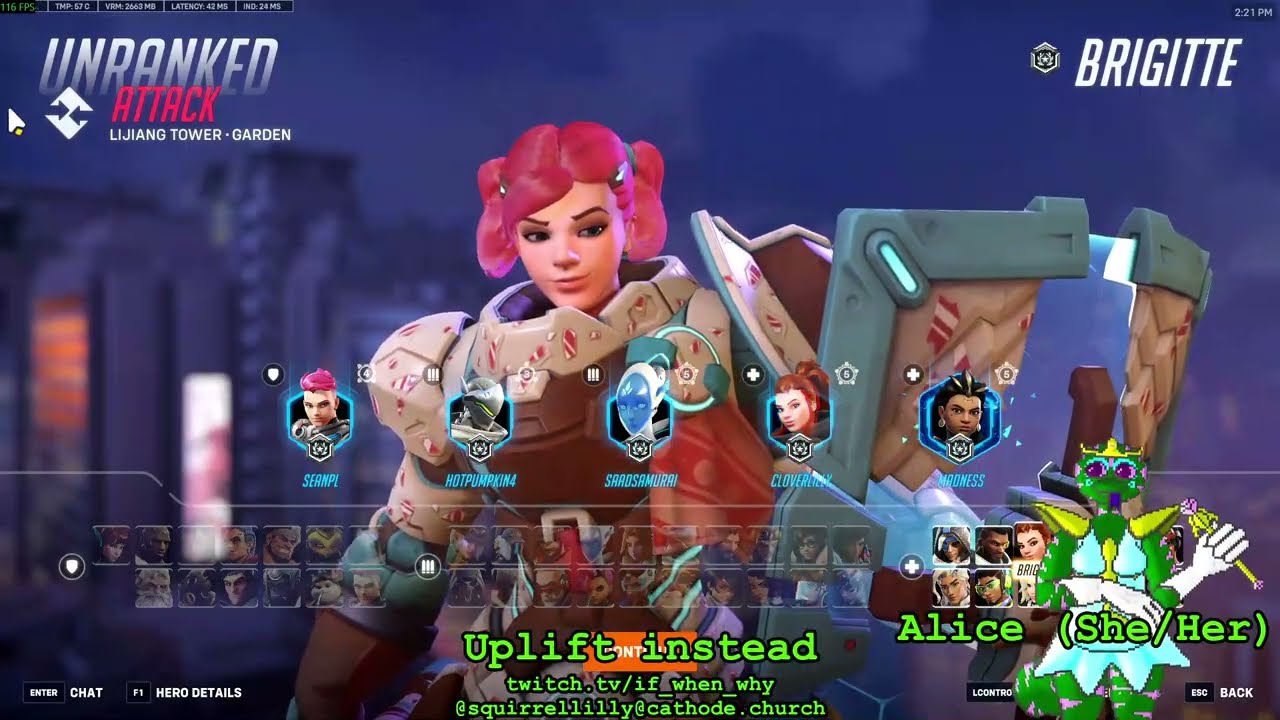 Princess Alice - Overwatch 12/31/2025: Countdown