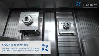 LiFLEX II Twin-Spindle Machining Center: Doubling production output of highly precise parts