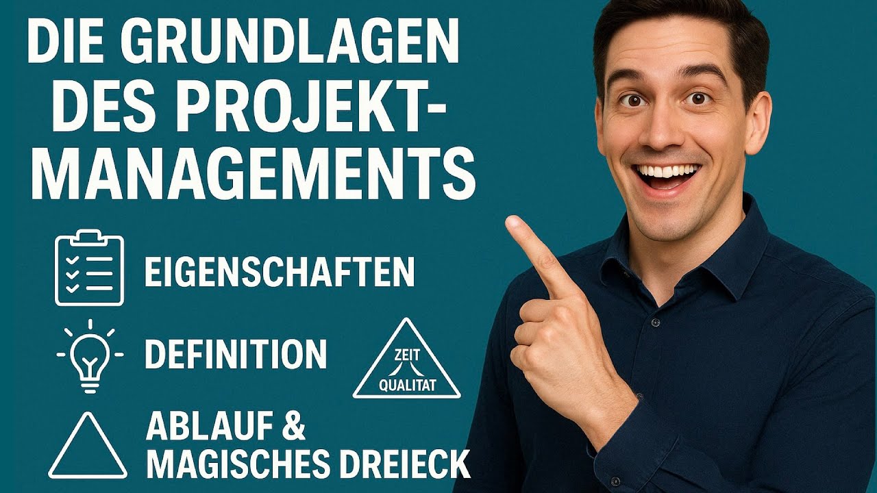 Projektmanagement verstehen in 10 Minuten – Definition, Ablauf & das magische Dreieck