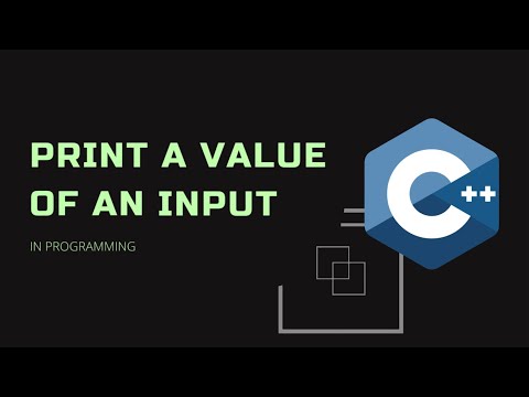 How To Print A Value Of An Input In C++ Programming || Turbo C++ Compiler