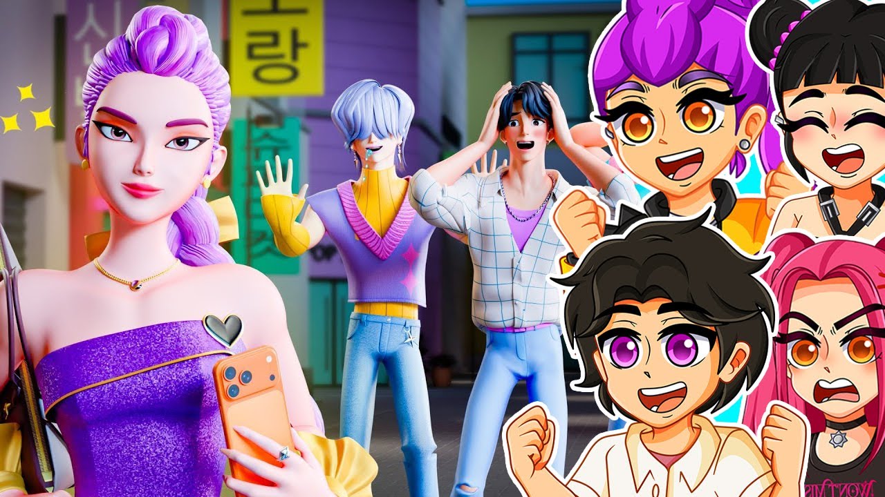 Руми засиял! Анимация KPop «Охотники на демонов» | Реакция команды KPop