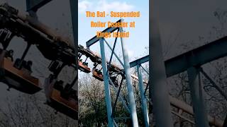 The Bat - Suspended Roller Coaster at Kings Island (full theme park video on channel)