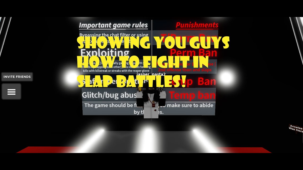 Tutorial On how to fight in slap battles | Roblox - YouTube