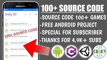 100+ FREE Games Source Code Download Unity 3D Source Code